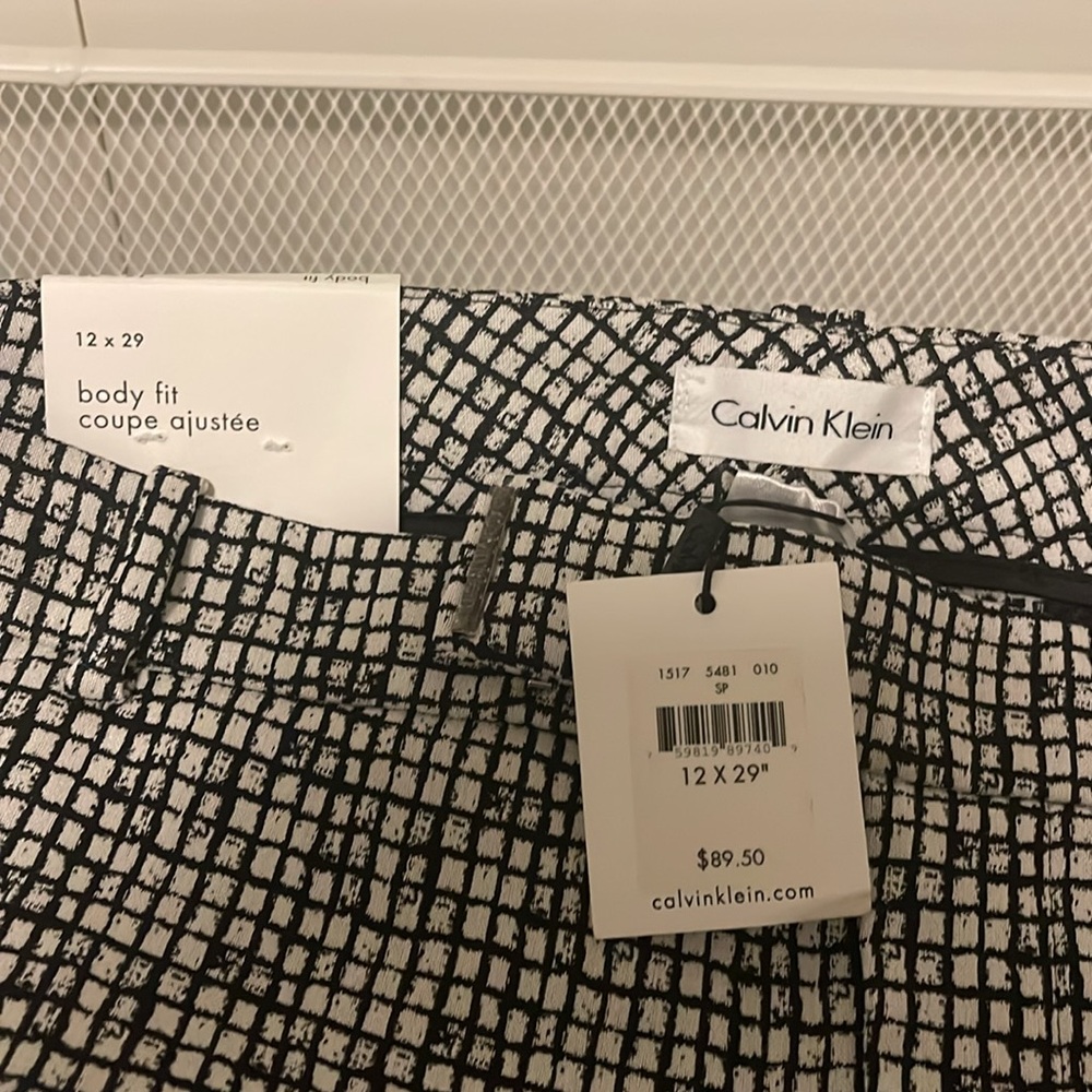 Calvin Klein Checkered Pants